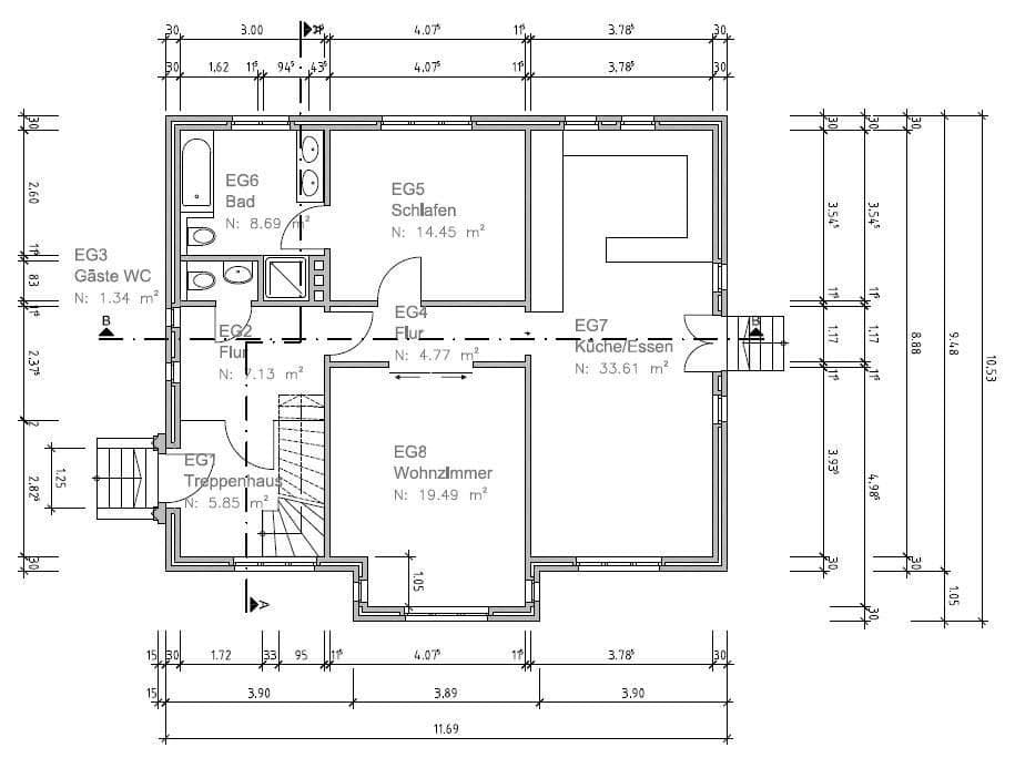 Predaj domu 195 m², pozemok 603 m², Hopfengarten 14, Lüneburg, Dolné Sasko Predaj domu 195 m², pozemok 603 m², Hopfengarten 14, Lüneburg, Dolné Sasko