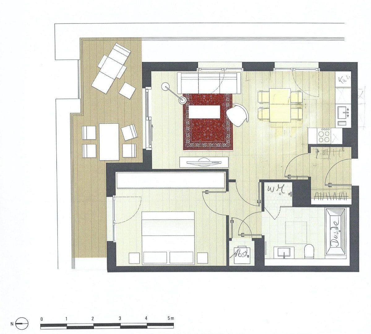 Prenájom bytu 2-izbový 76 m², Köln, Severné Porýnie - Westfálsko Prenájom bytu 2-izbový 76 m², Köln, Severné Porýnie - Westfálsko