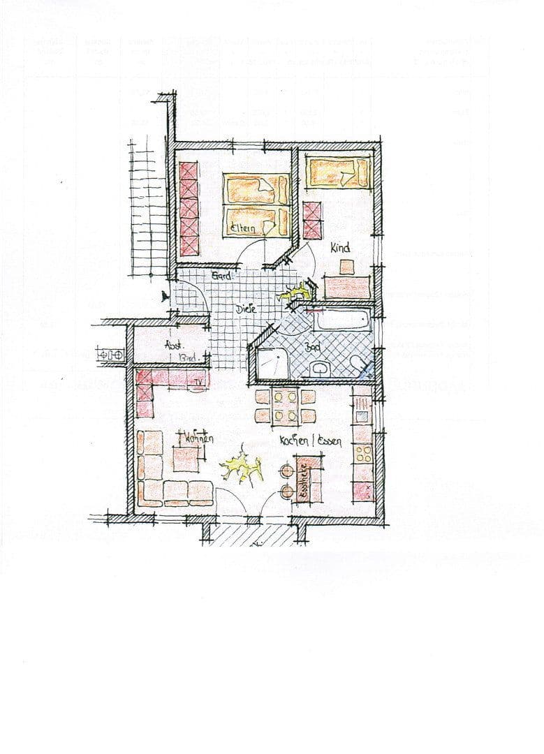 Prenájom bytu 3-izbový 96 m², Reichsdorfstraße 3, Sennfeld, Bavorsko Prenájom bytu 3-izbový 96 m², Reichsdorfstraße 3, Sennfeld, Bavorsko