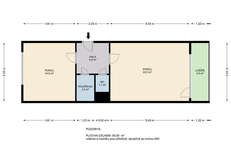Predaj bytu 2-izbový 45 m², Lohniského, Praha, Praha Predaj bytu 2-izbový 45 m², Lohniského, Praha, Praha