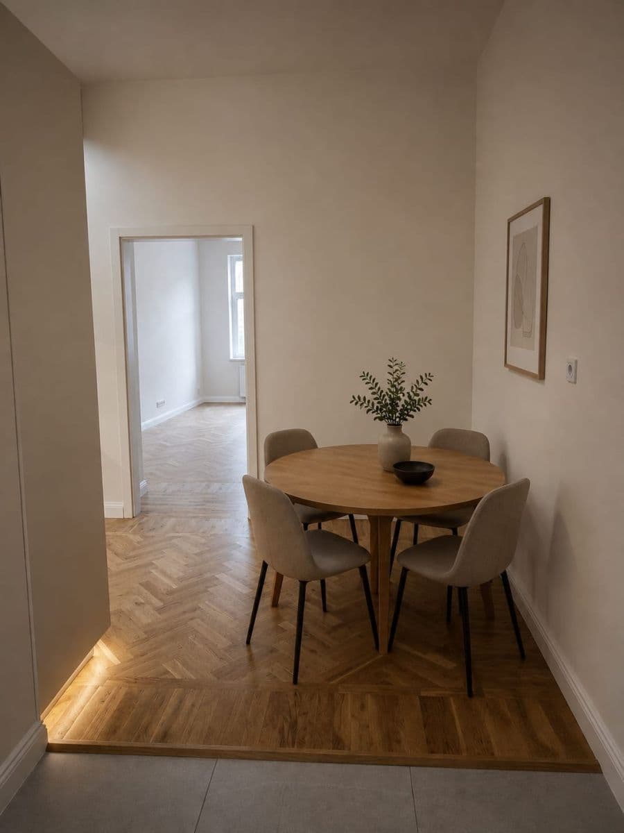 Prenájom bytu 1-izbový 46 m², Plzeňská, Praha, Praha Prenájom bytu 1-izbový 46 m², Plzeňská, Praha, Praha