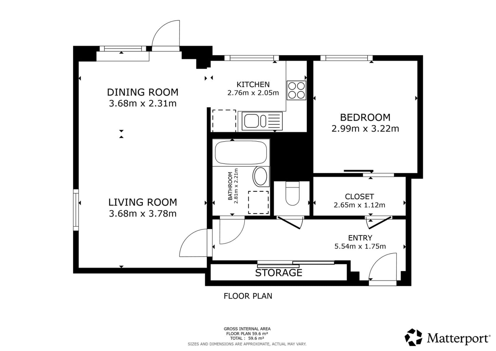 Prenájom bytu 2-izbový 55 m², Devonská, Praha, Praha Prenájom bytu 2-izbový 55 m², Devonská, Praha, Praha