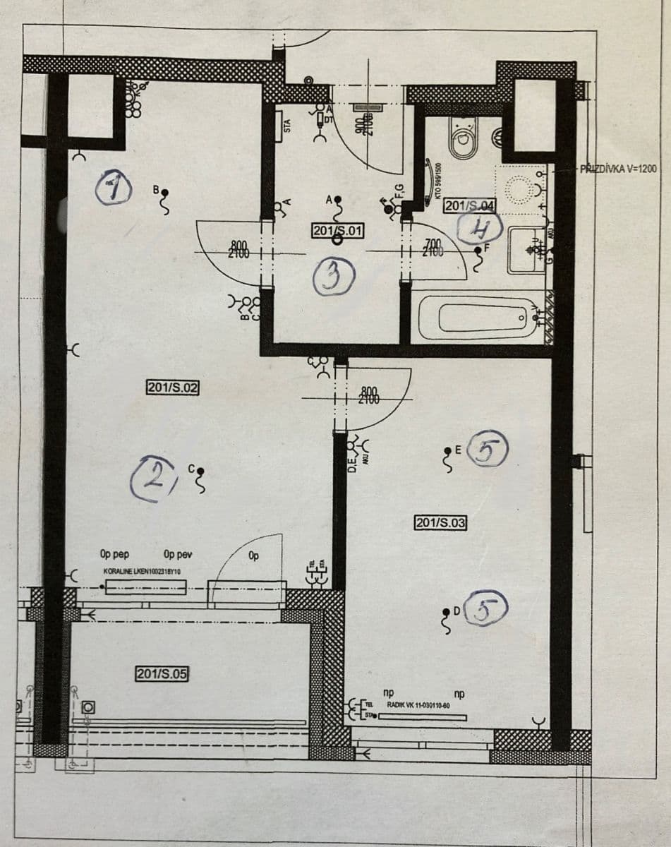 Predaj bytu 2-izbový 47 m², Pod Harfou, Praha, Praha Predaj bytu 2-izbový 47 m², Pod Harfou, Praha, Praha