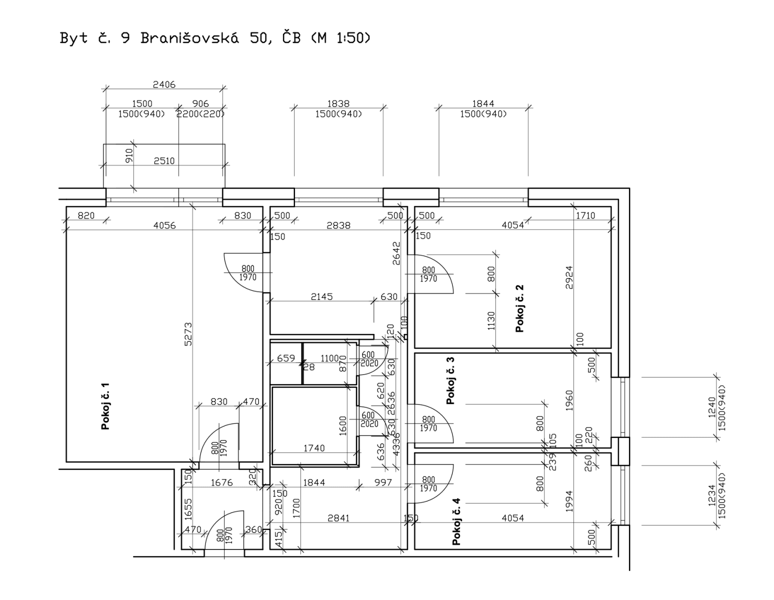 Predaj bytu 4-izbový 78 m², Branišovská, České Budějovice, Jihočeský kraj Predaj bytu 4-izbový 78 m², Branišovská, České Budějovice, Jihočeský kraj