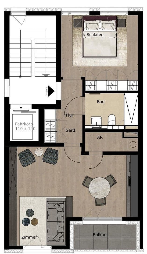 Prenájom bytu 2-izbový 72 m², Uhlenhorster Weg 31B, Hamburg, Hamburg Prenájom bytu 2-izbový 72 m², Uhlenhorster Weg 31B, Hamburg, Hamburg