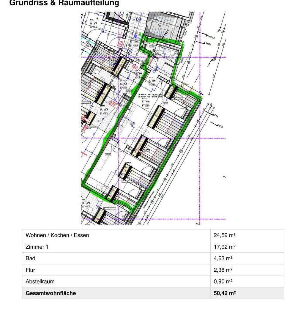 Prenájom bytu 2-izbový 51 m², Lehmusstraße 4, Fürth, Bavorsko Prenájom bytu 2-izbový 51 m², Lehmusstraße 4, Fürth, Bavorsko
