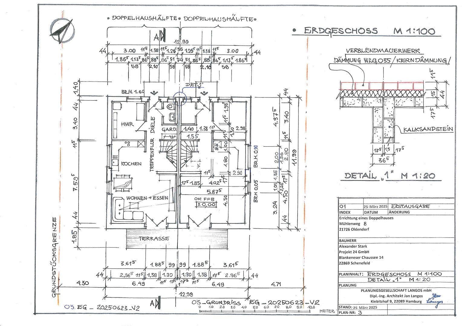 Predaj domu 114 m², pozemok 375 m², Oldendorf, Dolné Sasko Predaj domu 114 m², pozemok 375 m², Oldendorf, Dolné Sasko