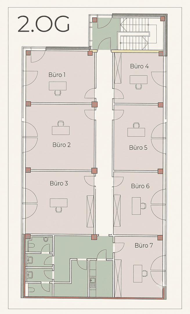Prenájom kancelárie 27 m², Braaker Bogen, Braak, Šlezvicko-Holštajnsko Prenájom kancelárie 27 m², Braaker Bogen, Braak, Šlezvicko-Holštajnsko