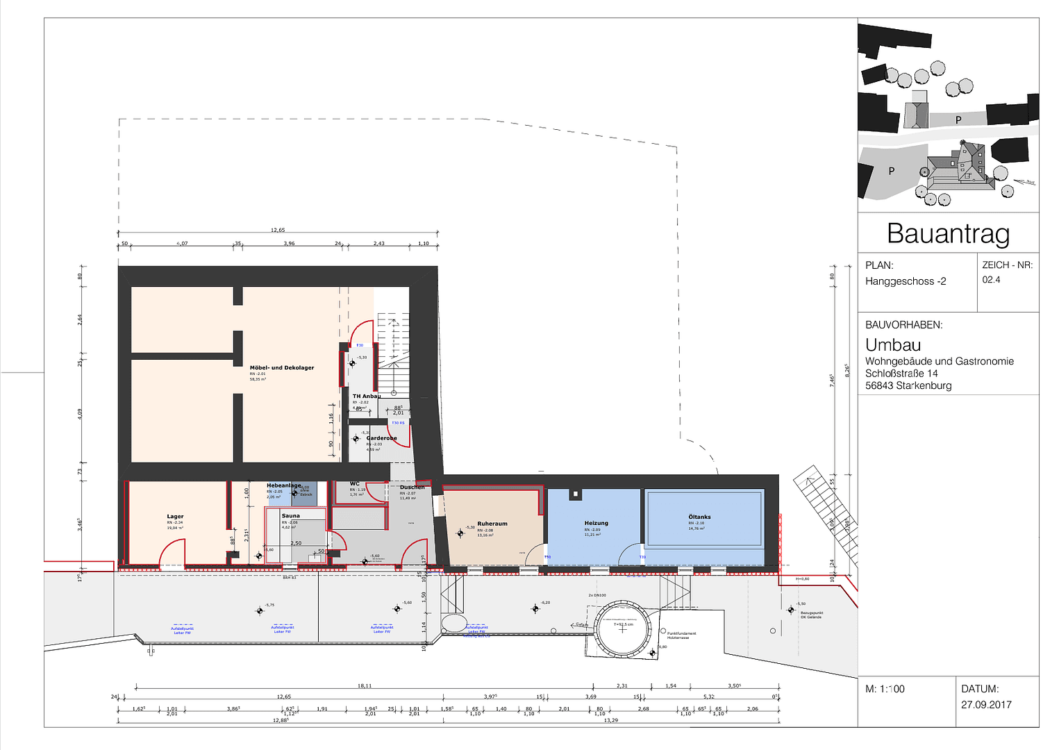 Predaj nebytového priestoru 8.300 m², Schloßstr. 14, Starkenburg, Porýnie-Falcko Predaj nebytového priestoru 8.300 m², Schloßstr. 14, Starkenburg, Porýnie-Falcko