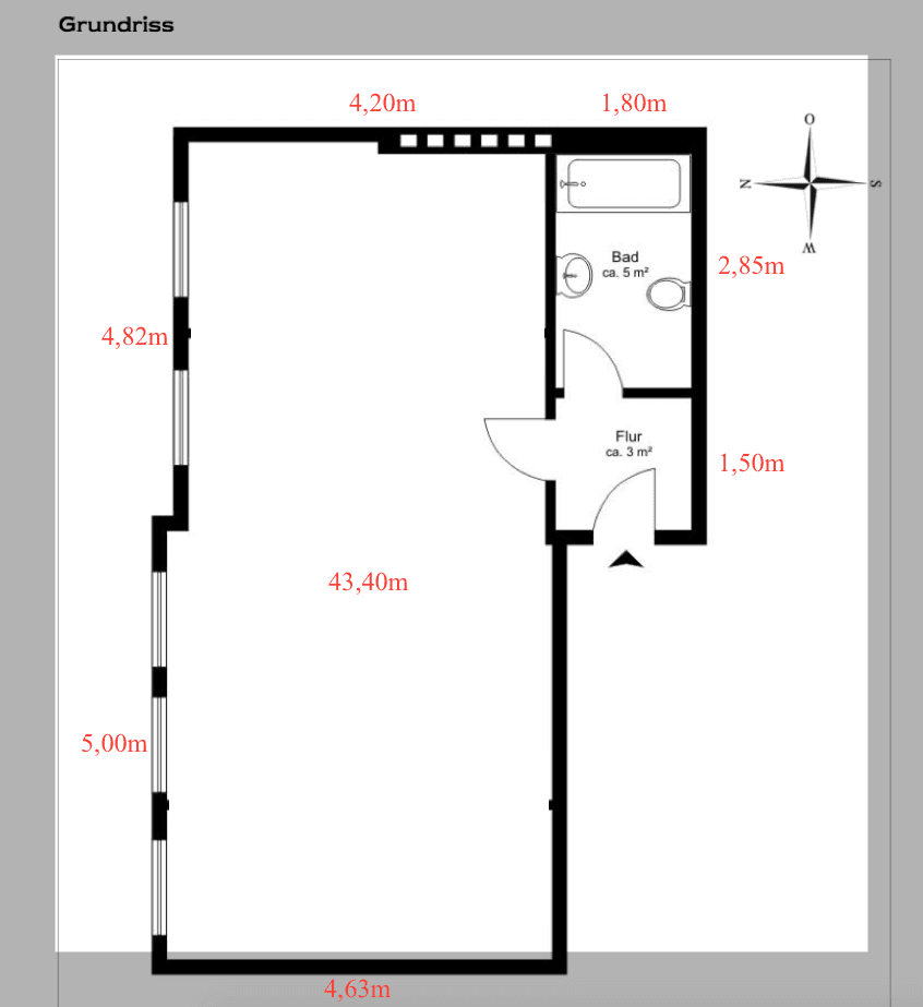 Predaj bytu 1-izbový 54 m², Werderstraße 58, Hamburg, Hamburg Predaj bytu 1-izbový 54 m², Werderstraße 58, Hamburg, Hamburg