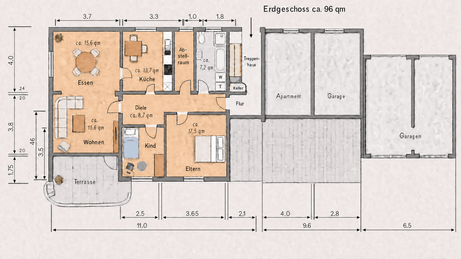 Predaj domu 231 m², pozemok 1.750 m², Bünde, Severné Porýnie - Westfálsko Predaj domu 231 m², pozemok 1.750 m², Bünde, Severné Porýnie - Westfálsko