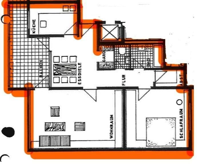 Prenájom bytu 2-izbový 86 m², Neumannstraße 40, Fürth, Bavorsko Prenájom bytu 2-izbový 86 m², Neumannstraße 40, Fürth, Bavorsko