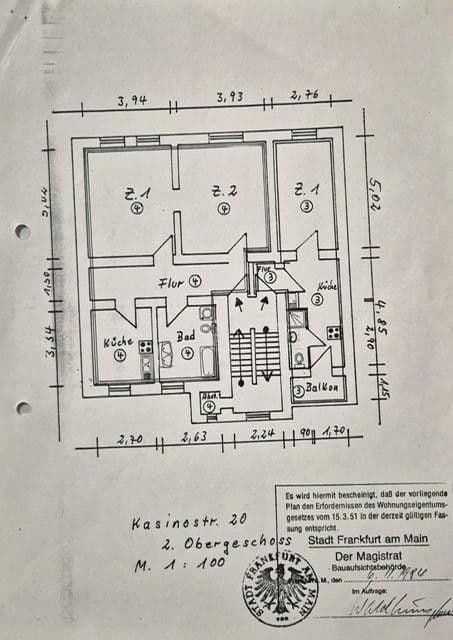 Predaj bytu 4-izbový 100 m², Kasinostrasse 20, Frankfurt am Main, Hesensko Predaj bytu 4-izbový 100 m², Kasinostrasse 20, Frankfurt am Main, Hesensko