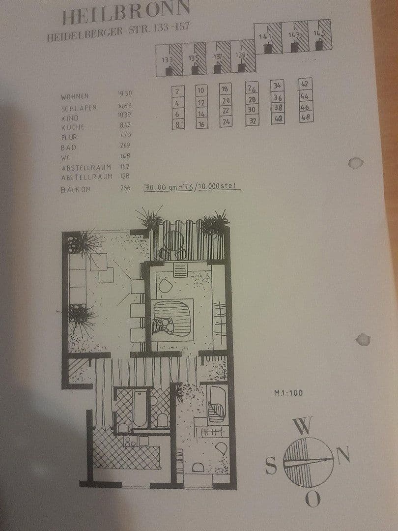 Predaj bytu 3-izbový 70 m², Heidelberger Straße 137, Heilbronn, Bádensko-Wurttembersko Predaj bytu 3-izbový 70 m², Heidelberger Straße 137, Heilbronn, Bádensko-Wurttembersko