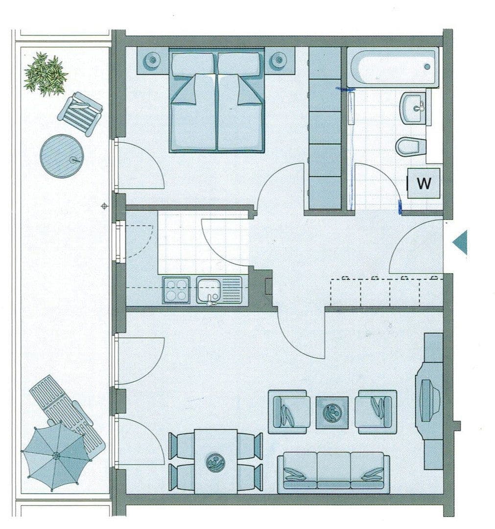 Prenájom bytu 2-izbový 54 m², Max-Friedlaender-Bogen 5, München, Bavorsko Prenájom bytu 2-izbový 54 m², Max-Friedlaender-Bogen 5, München, Bavorsko