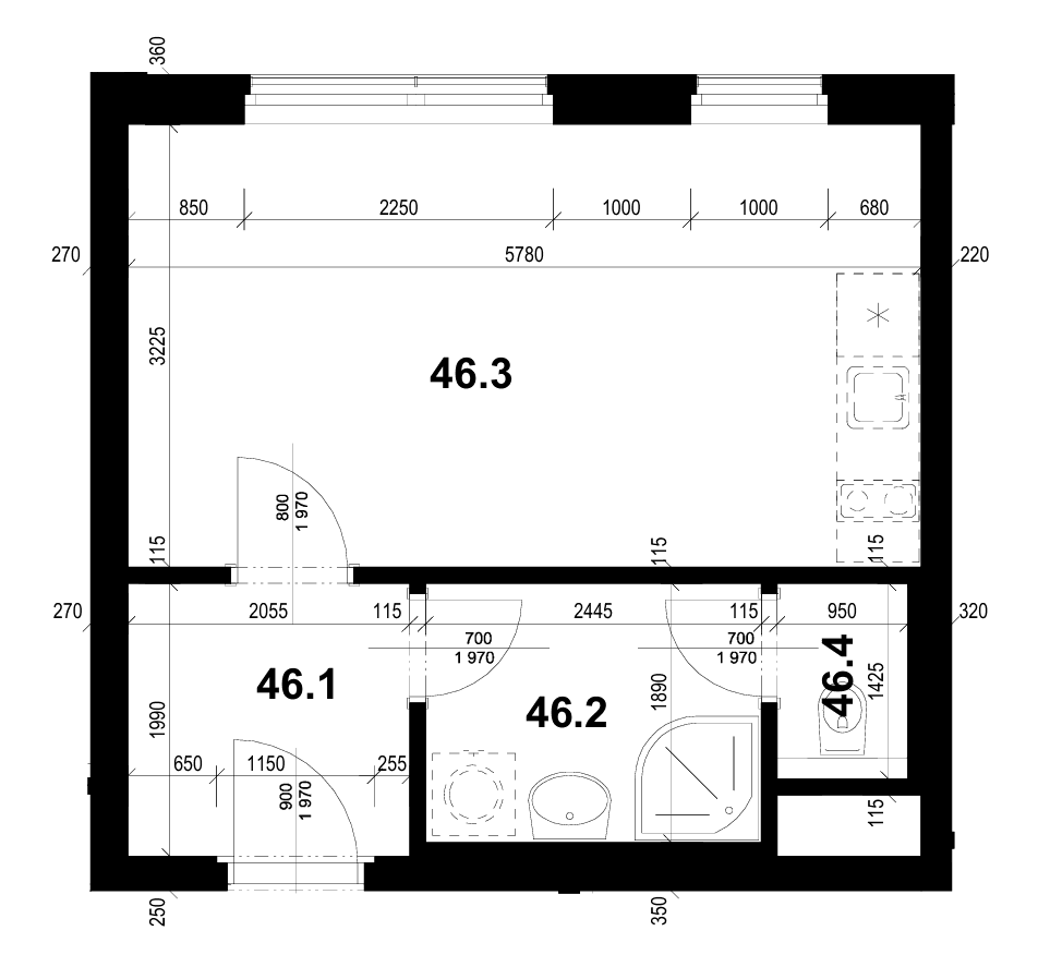 Predaj bytu 1-izbový 31 m², Prušánecká, Praha, Praha Predaj bytu 1-izbový 31 m², Prušánecká, Praha, Praha