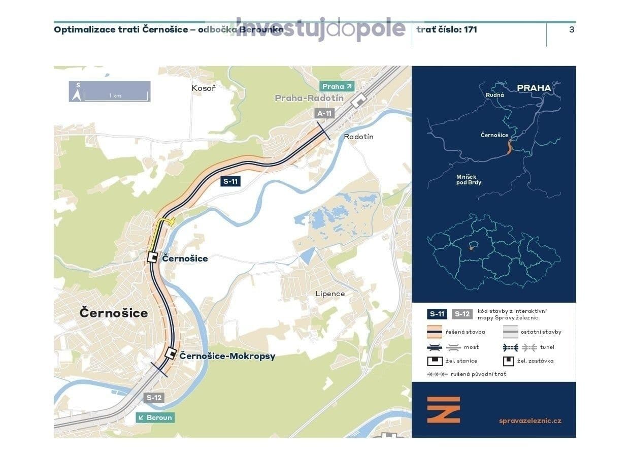 Predaj pozemku 29.433 m², Černošice, Středočeský kraj Predaj pozemku 29.433 m², Černošice, Středočeský kraj