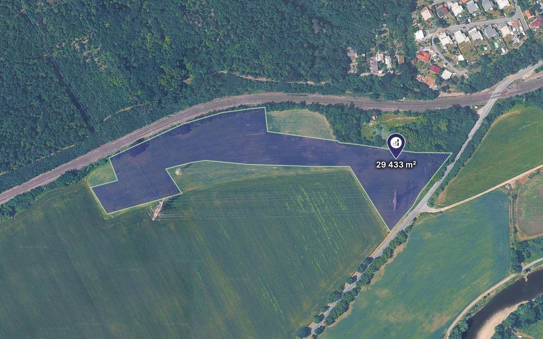 Predaj pozemku 29.433 m², Černošice, Středočeský kraj Predaj pozemku 29.433 m², Černošice, Středočeský kraj