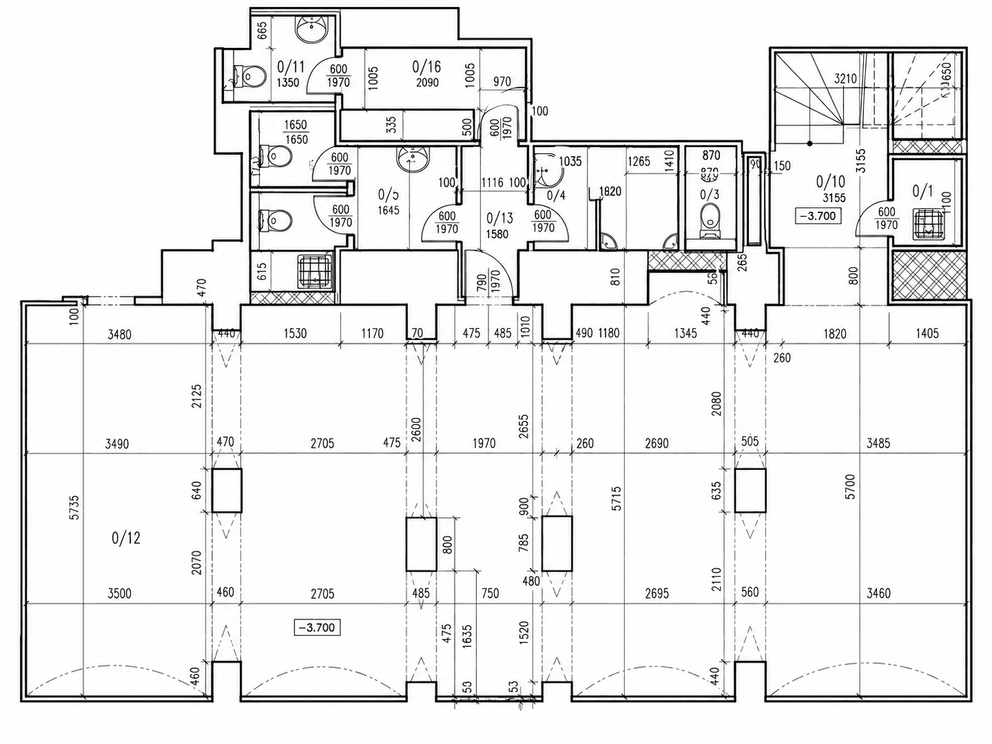 Prenájom nebytového priestoru 183 m², Křižíkova, Praha, Praha Prenájom nebytového priestoru 183 m², Křižíkova, Praha, Praha