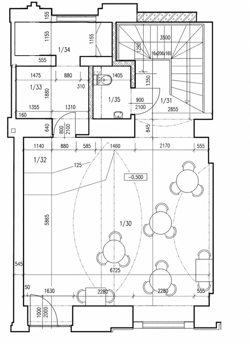 Prenájom nebytového priestoru 183 m², Křižíkova, Praha, Praha Prenájom nebytového priestoru 183 m², Křižíkova, Praha, Praha