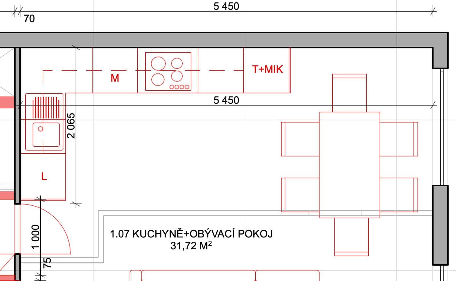 Prenájom bytu 3-izbový 74 m², Augustinova, Praha, Praha Prenájom bytu 3-izbový 74 m², Augustinova, Praha, Praha