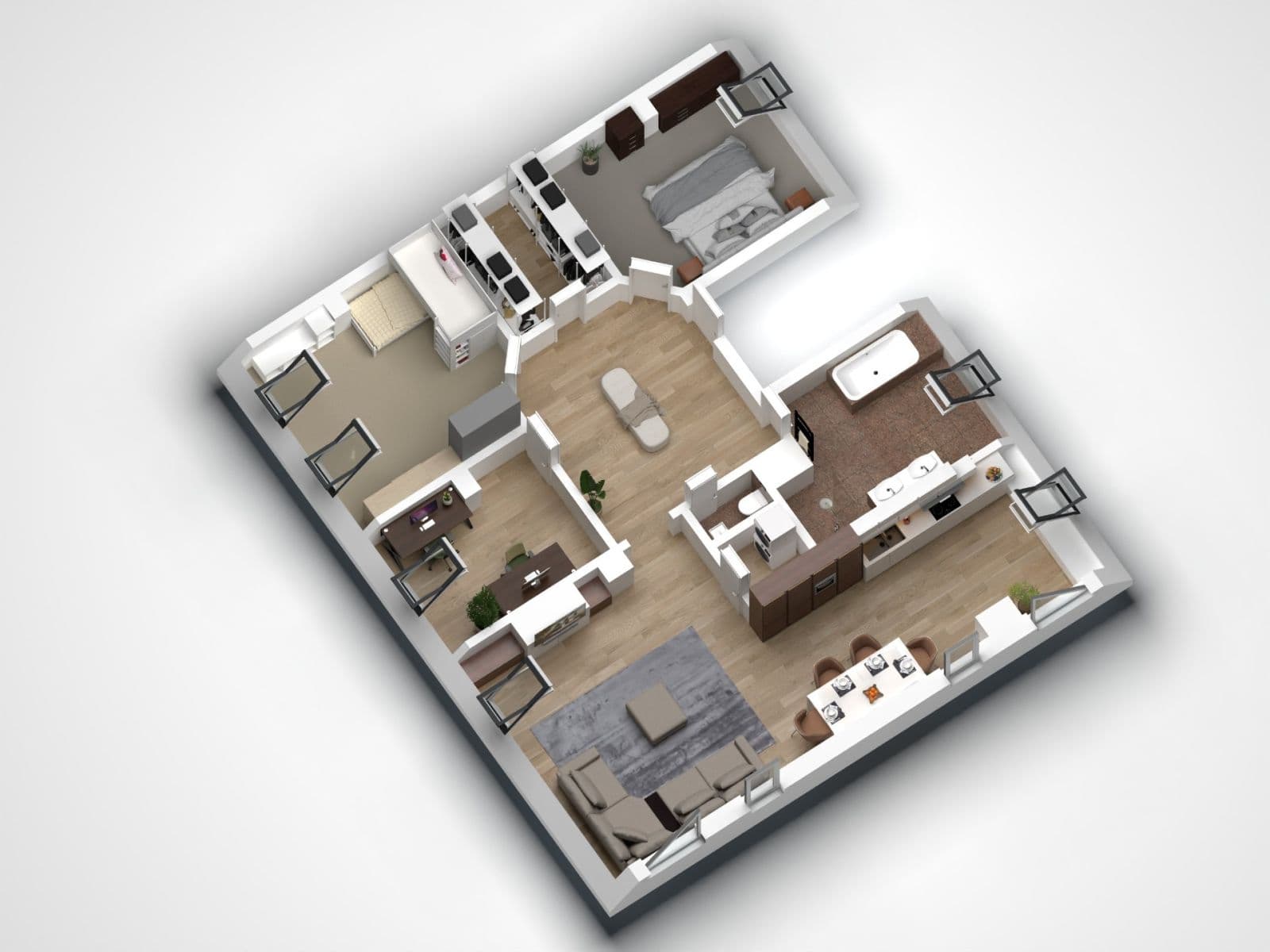 Predaj bytu 4-izbový 123 m², Semilská, Praha, Praha Predaj bytu 4-izbový 123 m², Semilská, Praha, Praha