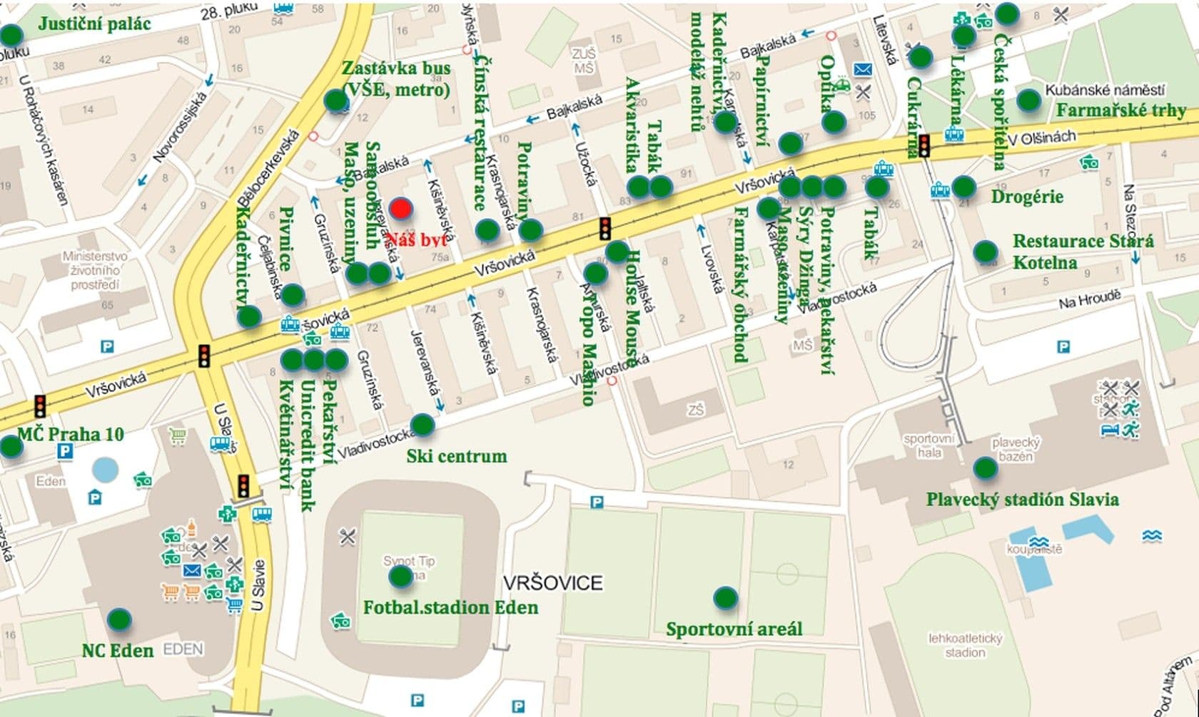 Prenájom bytu 1-izbový 24 m², Jerevanská, Praha, Praha Prenájom bytu 1-izbový 24 m², Jerevanská, Praha, Praha