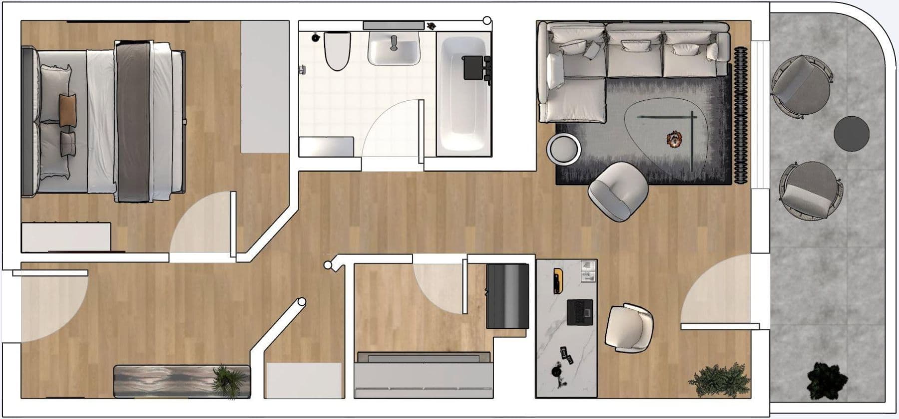 Predaj bytu 2-izbový 46 m², Geislingen an der Steige, Bádensko-Wurttembersko Predaj bytu 2-izbový 46 m², Geislingen an der Steige, Bádensko-Wurttembersko