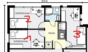 Prenájom bytu 18 m², Peter-Henlein-Straße 78, Nürnberg, Bavorsko Prenájom bytu 18 m², Peter-Henlein-Straße 78, Nürnberg, Bavorsko