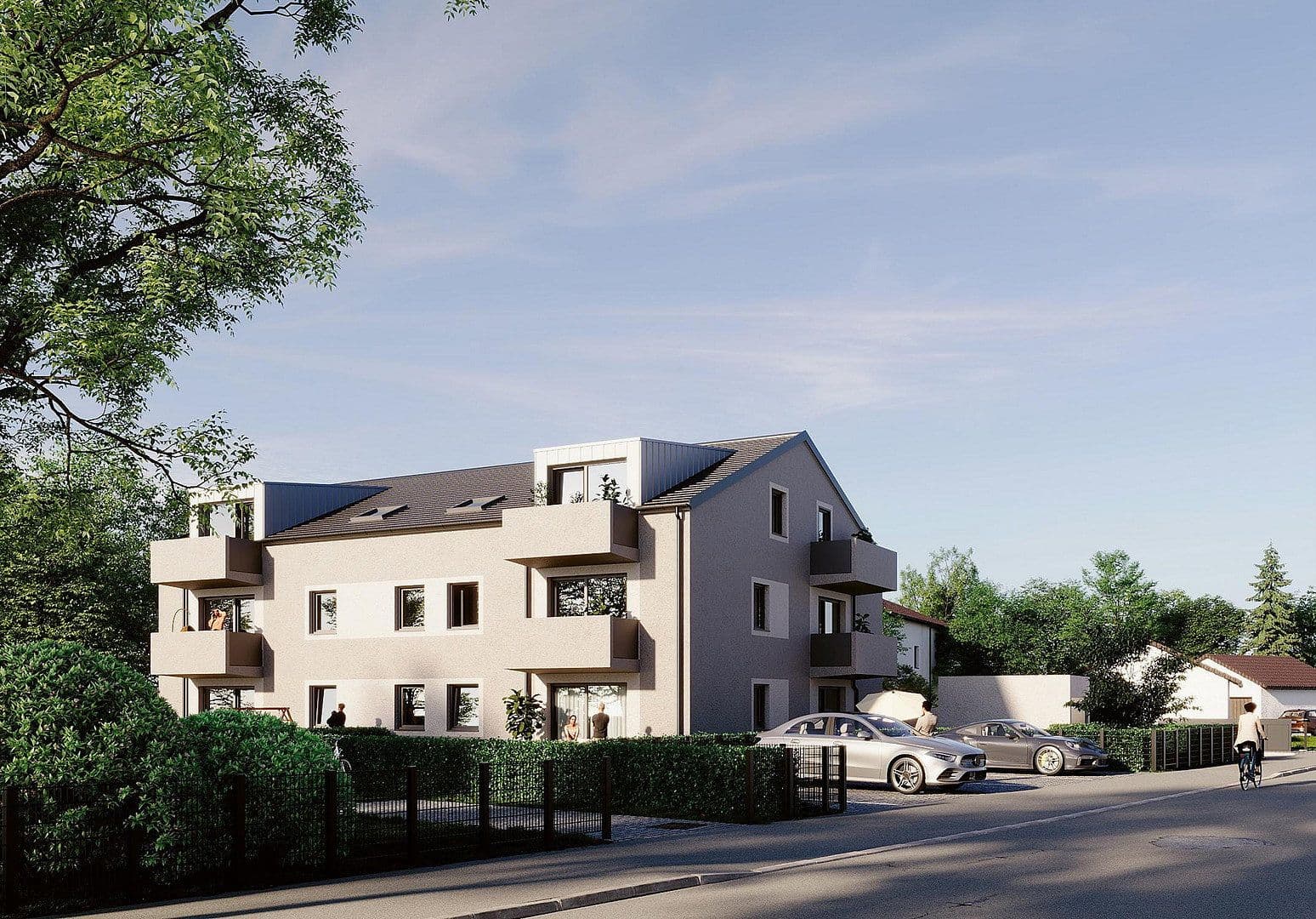 Predaj bytu 2-izbový 59 m², Parsdorf, Bavorsko Predaj bytu 2-izbový 59 m², Parsdorf, Bavorsko