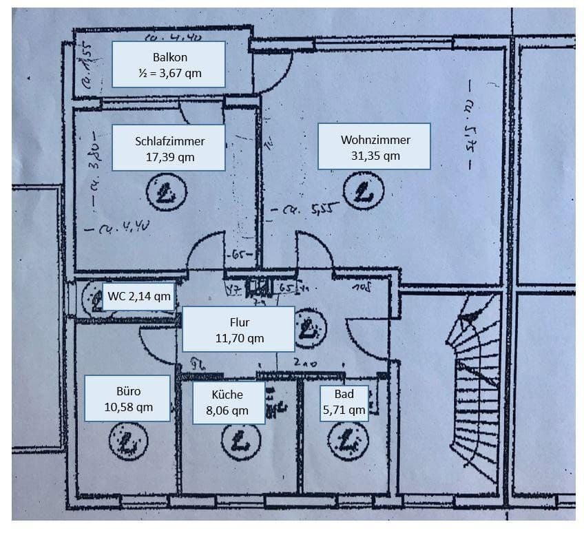 Predaj bytu 3-izbový 93 m², Augsburg, Bavorsko Predaj bytu 3-izbový 93 m², Augsburg, Bavorsko