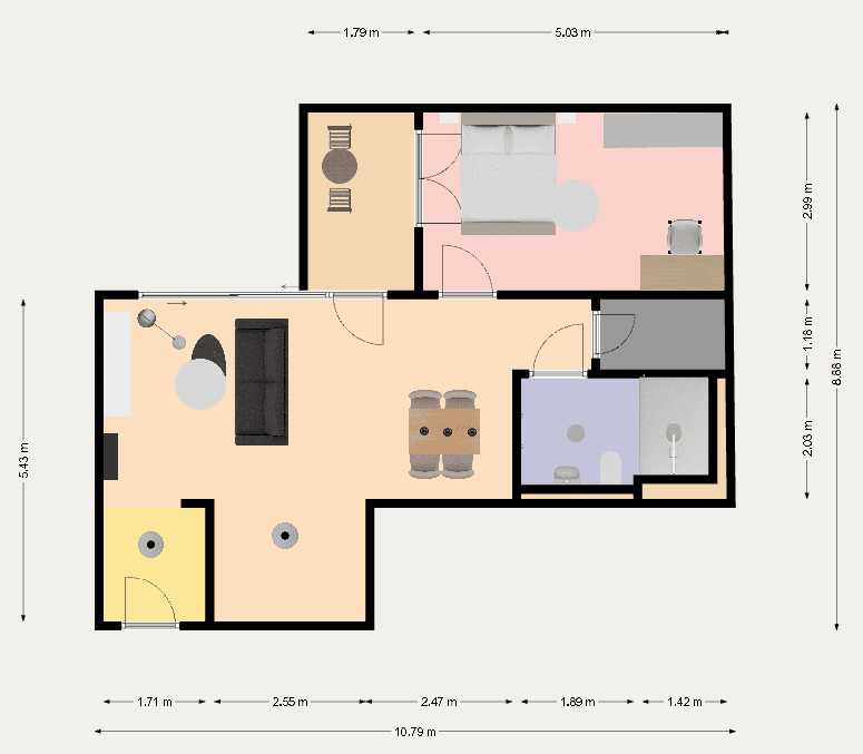 Prenájom bytu 2-izbový 61 m², Malmöer Str. 28, Berlin, Berlín Prenájom bytu 2-izbový 61 m², Malmöer Str. 28, Berlin, Berlín