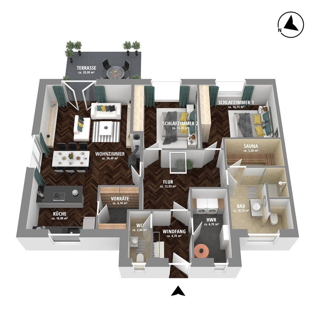 Predaj domu 124 m², pozemok 702 m², Vor dem Allerbruch 9a, Barum, Dolné Sasko Predaj domu 124 m², pozemok 702 m², Vor dem Allerbruch 9a, Barum, Dolné Sasko