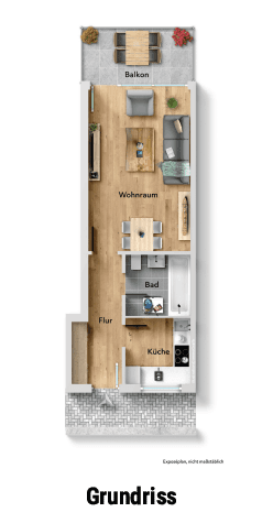 Prenájom bytu 1-izbový 37 m², Erkrath, Severné Porýnie - Westfálsko Prenájom bytu 1-izbový 37 m², Erkrath, Severné Porýnie - Westfálsko
