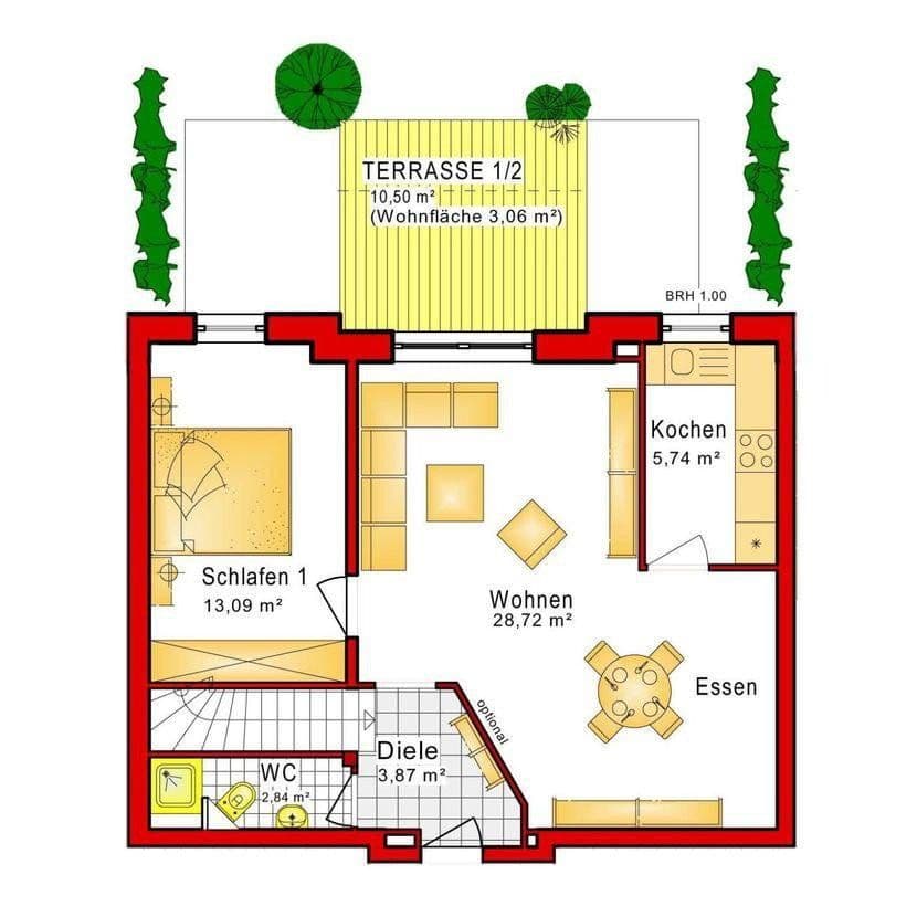 Prenájom bytu 4-izbový 97 m², Hühnerheide 139, Dinslaken, Severné Porýnie - Westfálsko Prenájom bytu 4-izbový 97 m², Hühnerheide 139, Dinslaken, Severné Porýnie - Westfálsko