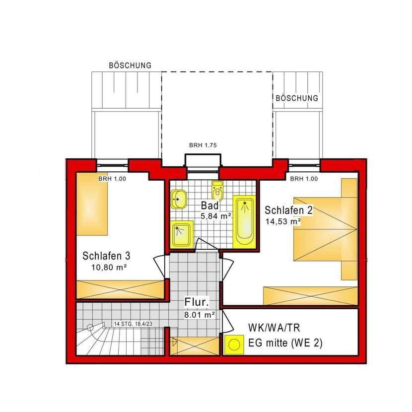 Prenájom bytu 4-izbový 97 m², Hühnerheide 139, Dinslaken, Severné Porýnie - Westfálsko Prenájom bytu 4-izbový 97 m², Hühnerheide 139, Dinslaken, Severné Porýnie - Westfálsko