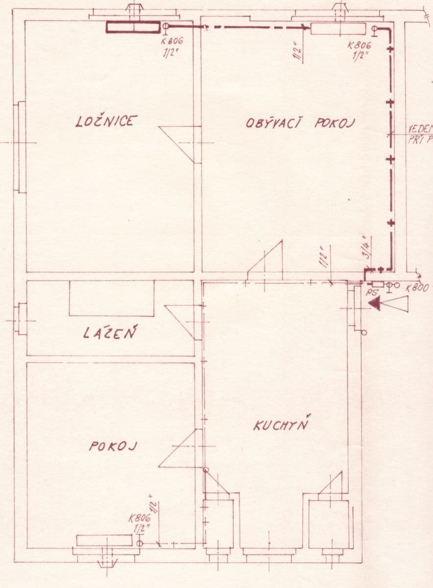 Predaj bytu 3-izbový 97 m², Na Výši, Praha, Praha Predaj bytu 3-izbový 97 m², Na Výši, Praha, Praha