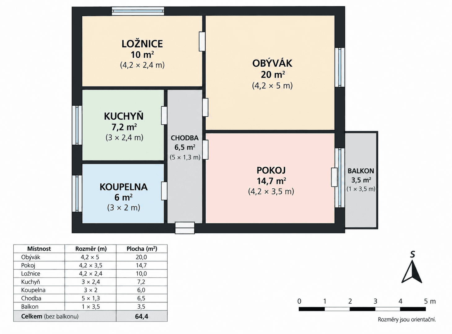 Predaj bytu 3-izbový 65 m², Okružní, Mimoň, Liberecký kraj Predaj bytu 3-izbový 65 m², Okružní, Mimoň, Liberecký kraj