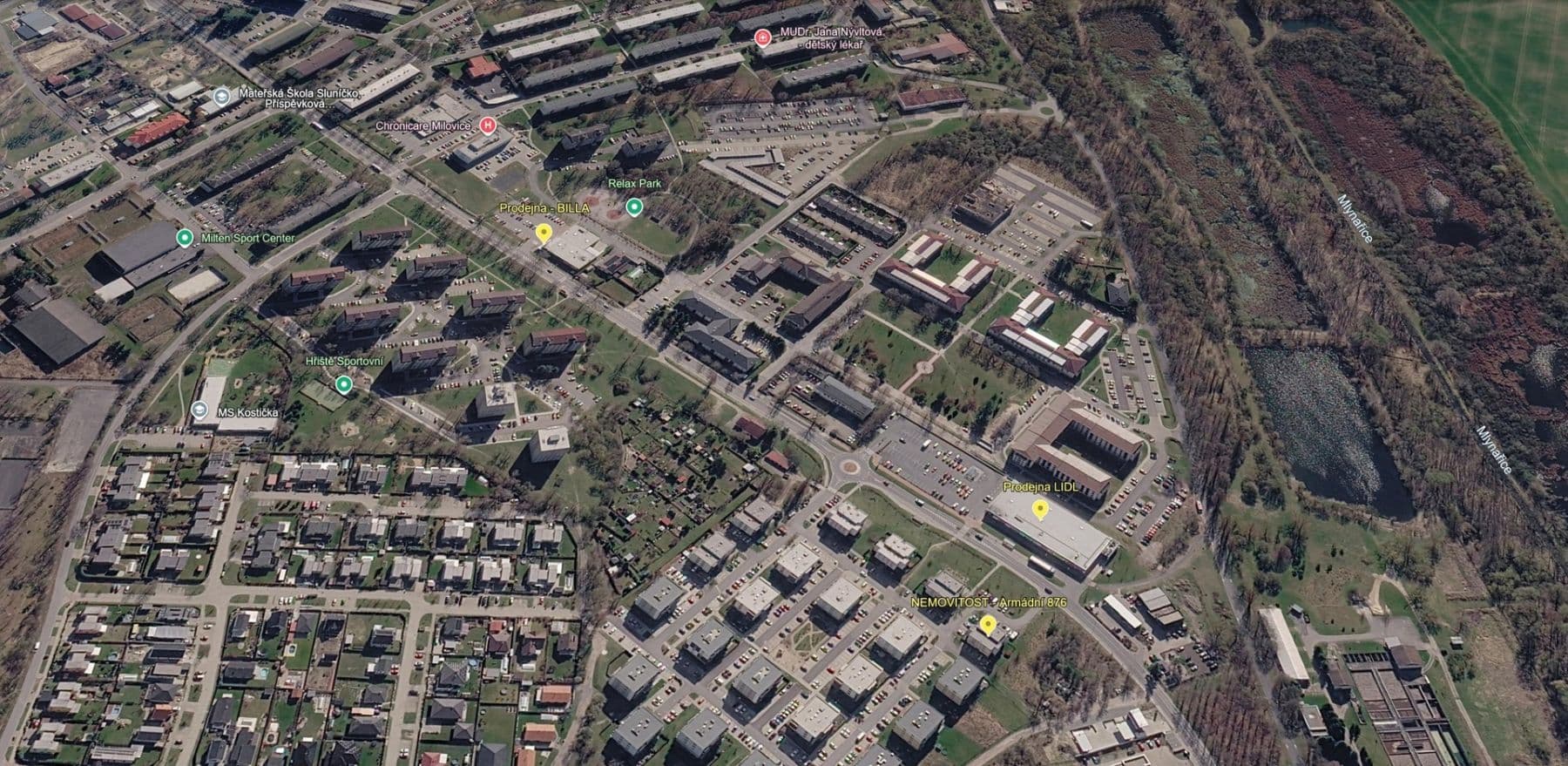 Prenájom bytu 2-izbový 53 m², Armádní, Milovice, Středočeský kraj Prenájom bytu 2-izbový 53 m², Armádní, Milovice, Středočeský kraj