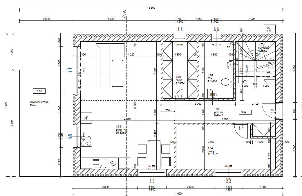 Predaj domu 132 m², pozemok 512 m², Hlavní, Chrustenice, Středočeský kraj Predaj domu 132 m², pozemok 512 m², Hlavní, Chrustenice, Středočeský kraj