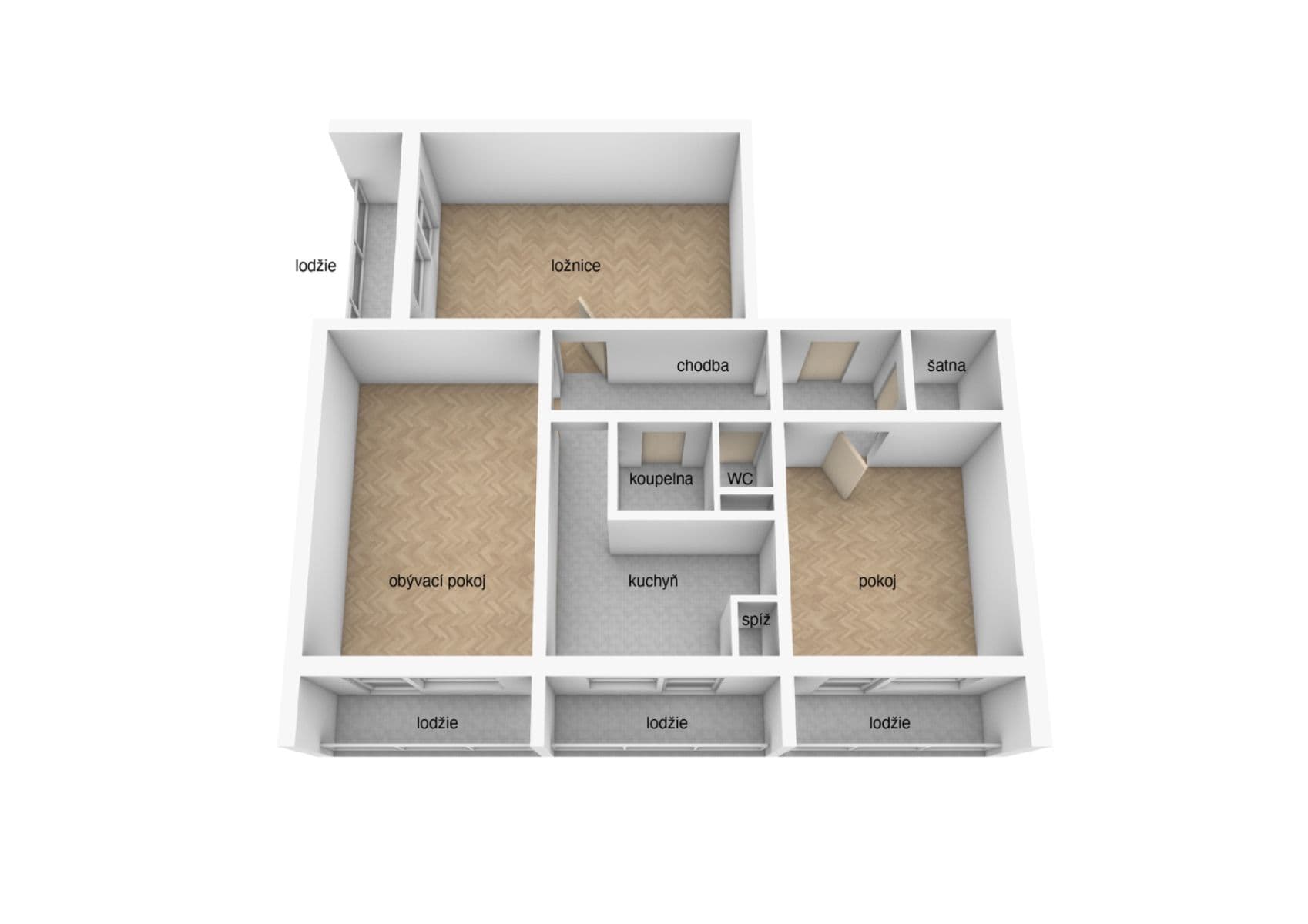 Predaj bytu 3-izbový 70 m², Vrchlického, Kladno, Středočeský kraj Predaj bytu 3-izbový 70 m², Vrchlického, Kladno, Středočeský kraj