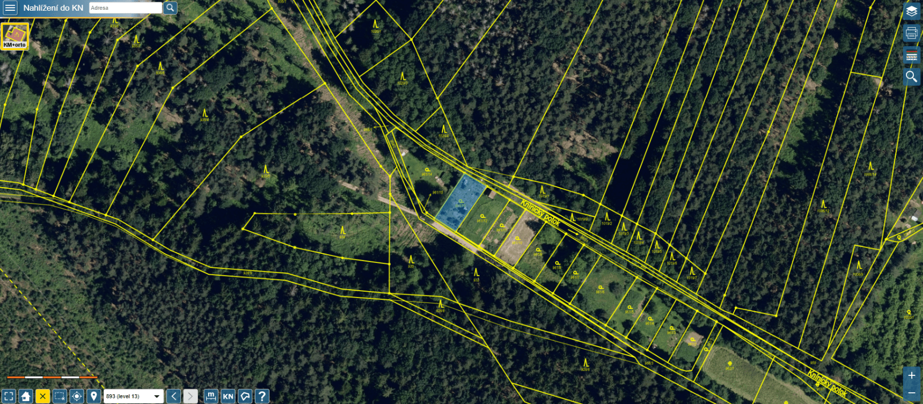 Predaj pozemku 417 m², Veverské Knínice, Jihomoravský kraj Predaj pozemku 417 m², Veverské Knínice, Jihomoravský kraj