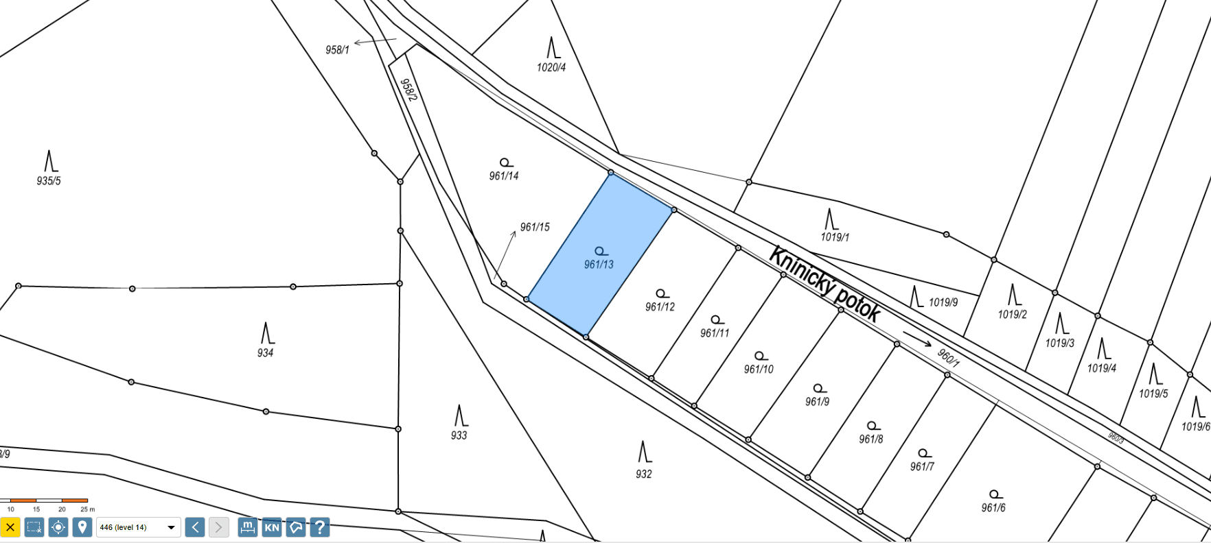 Predaj pozemku 417 m², Veverské Knínice, Jihomoravský kraj Predaj pozemku 417 m², Veverské Knínice, Jihomoravský kraj