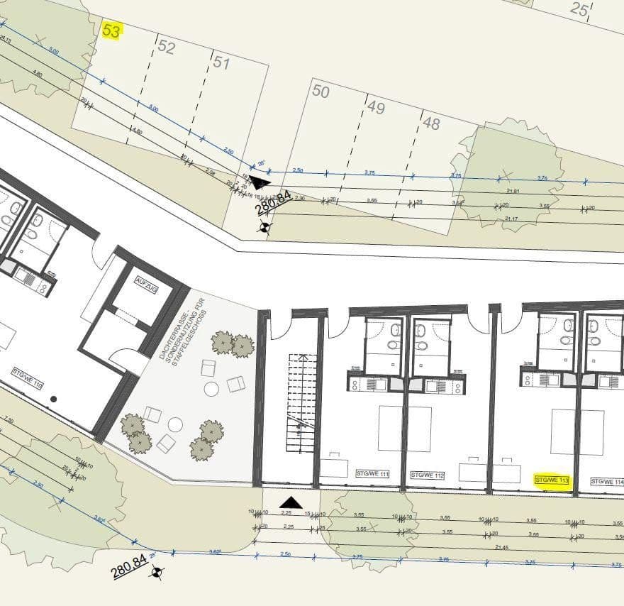 Prenájom bytu 1-izbový 26 m², Augustinusstrasse 15, Trier, Porýnie-Falcko Prenájom bytu 1-izbový 26 m², Augustinusstrasse 15, Trier, Porýnie-Falcko
