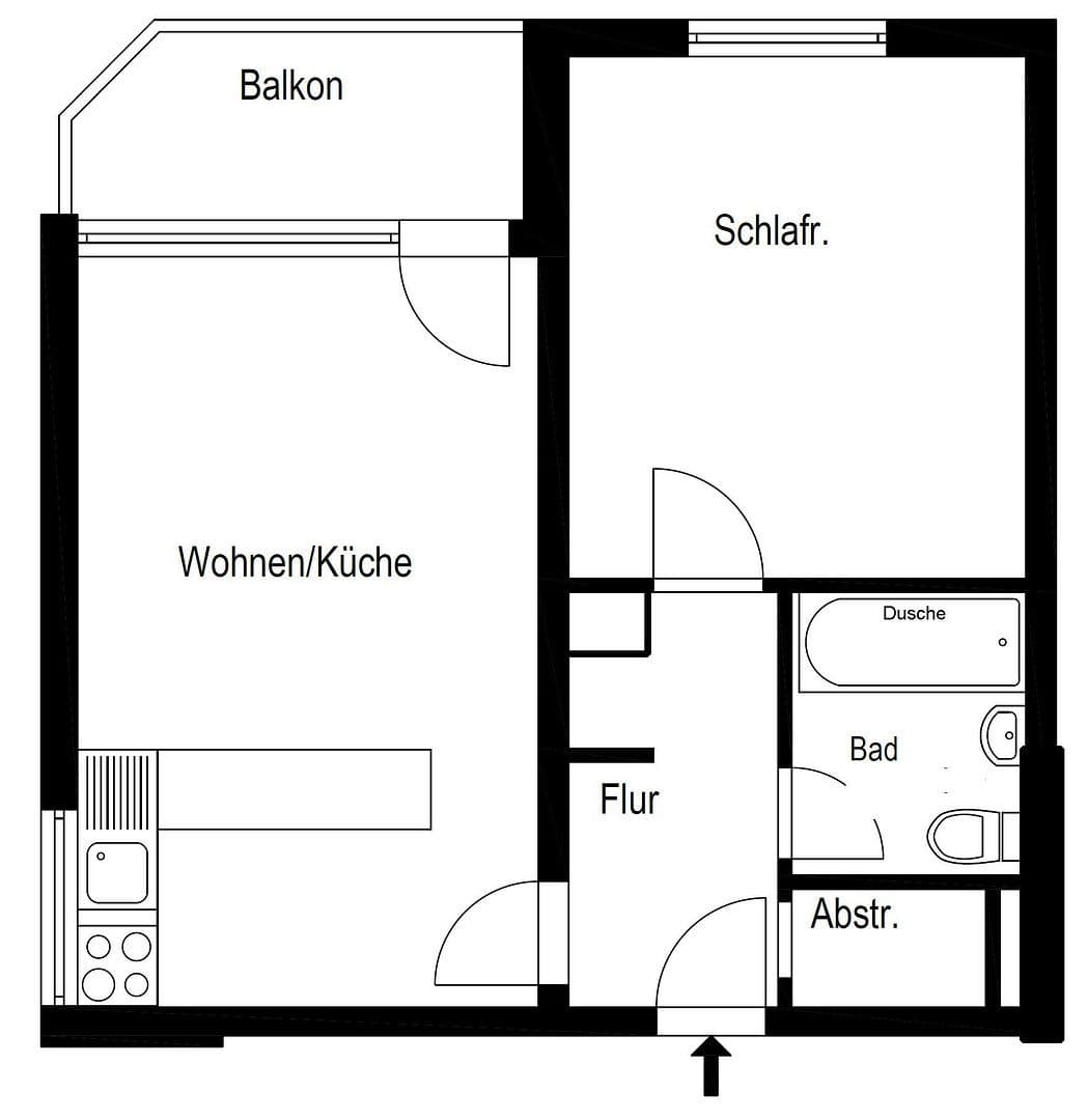 Predaj bytu 2-izbový 50 m², Steinhübel 16, Homburg, Sársko Predaj bytu 2-izbový 50 m², Steinhübel 16, Homburg, Sársko