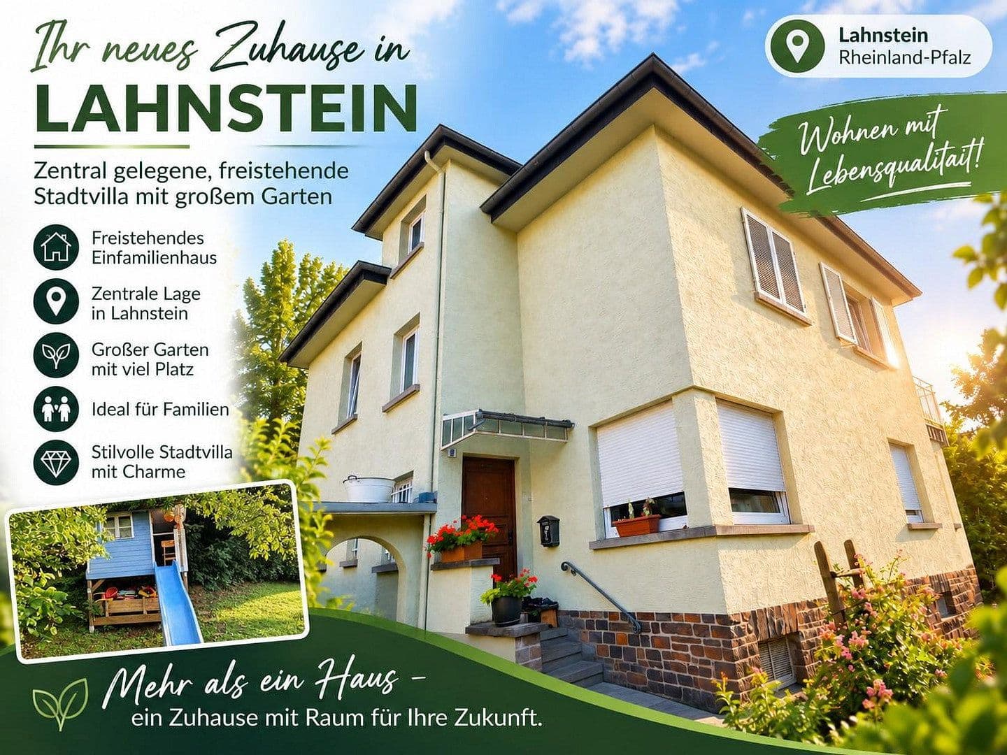 Predaj domu 150 m², pozemok 735 m², Lahnstein, Porýnie-Falcko Predaj domu 150 m², pozemok 735 m², Lahnstein, Porýnie-Falcko