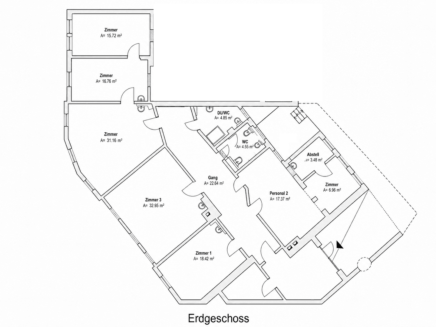 Prenájom kancelárie 175 m², Homburger Platz 5, Ilmenau, Durínsko Prenájom kancelárie 175 m², Homburger Platz 5, Ilmenau, Durínsko