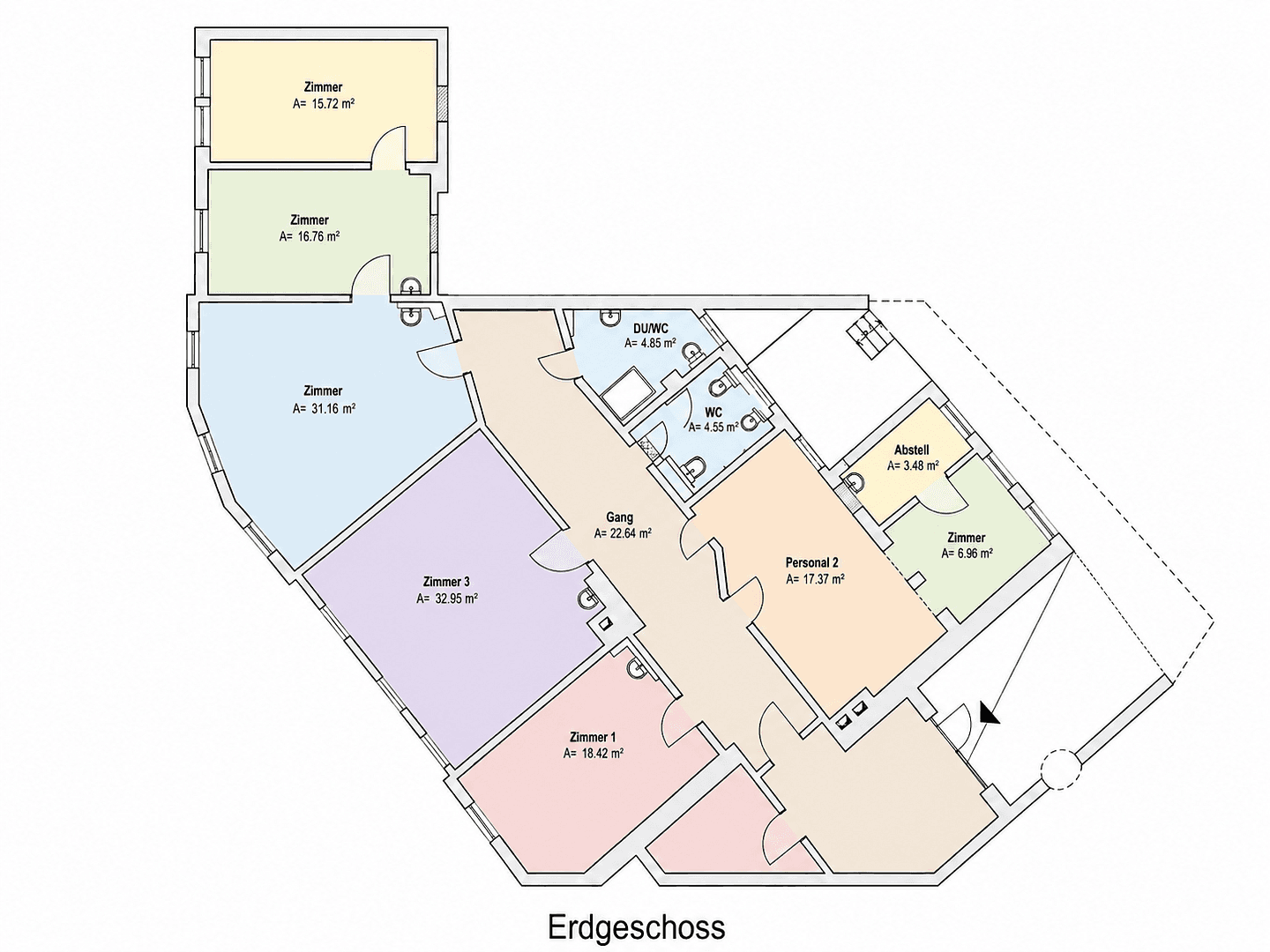 Prenájom kancelárie 175 m², Homburger Platz 5, Ilmenau, Durínsko Prenájom kancelárie 175 m², Homburger Platz 5, Ilmenau, Durínsko