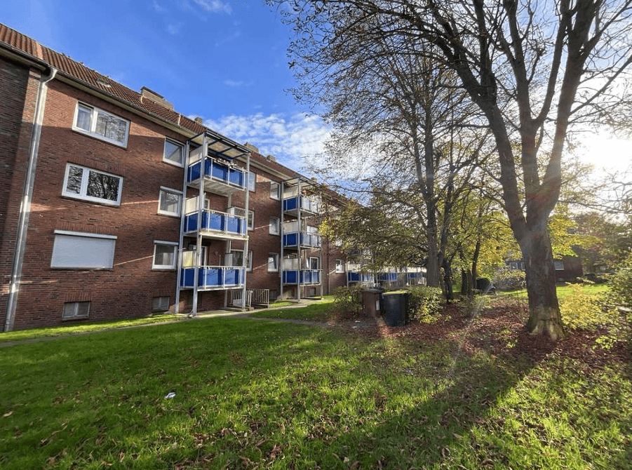 Prenájom bytu 3-izbový 59 m², Wilhelmshaven, Dolné Sasko Prenájom bytu 3-izbový 59 m², Wilhelmshaven, Dolné Sasko