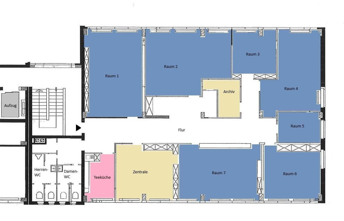 Prenájom kancelárie 314 m², Grusonstraße 55, Hamburg, Hamburg Prenájom kancelárie 314 m², Grusonstraße 55, Hamburg, Hamburg